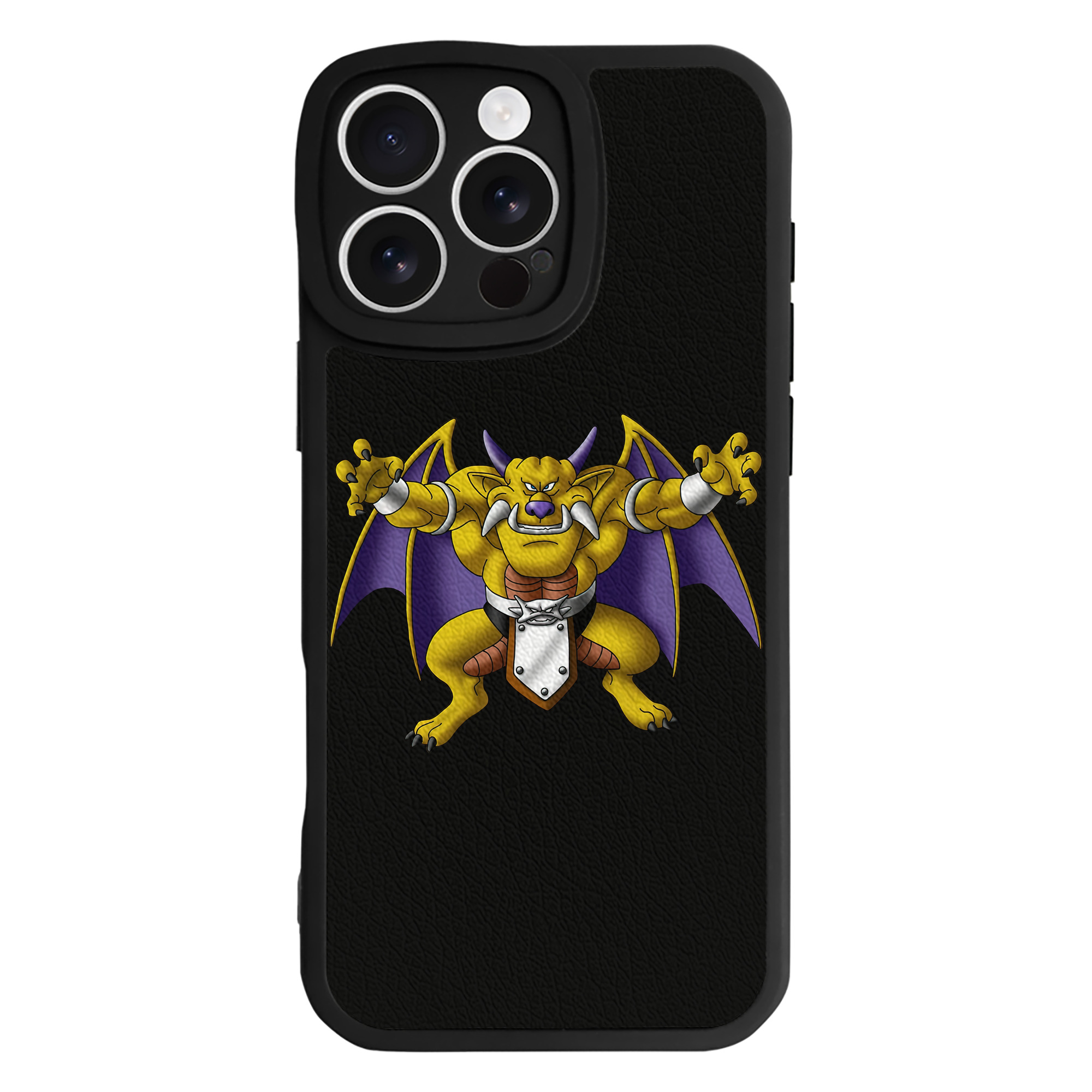 （画像用） ドラゴンクエスト Doragon Kuesuto Dragon Quest 【iPhone 16シリーズ対応】シリコンスマホケース（レザー調） 材質：シリコン